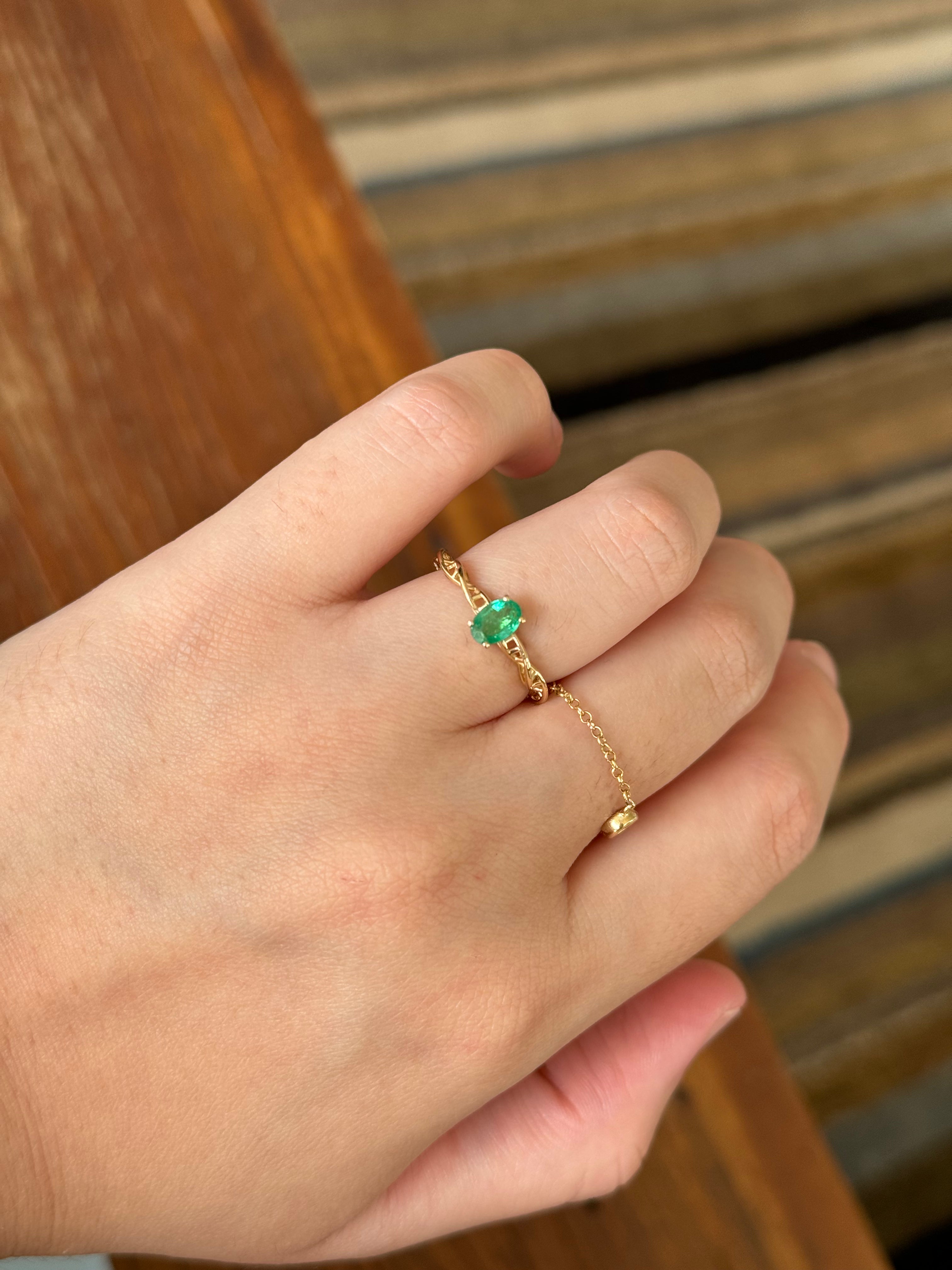 Anel Fita DNA 18k