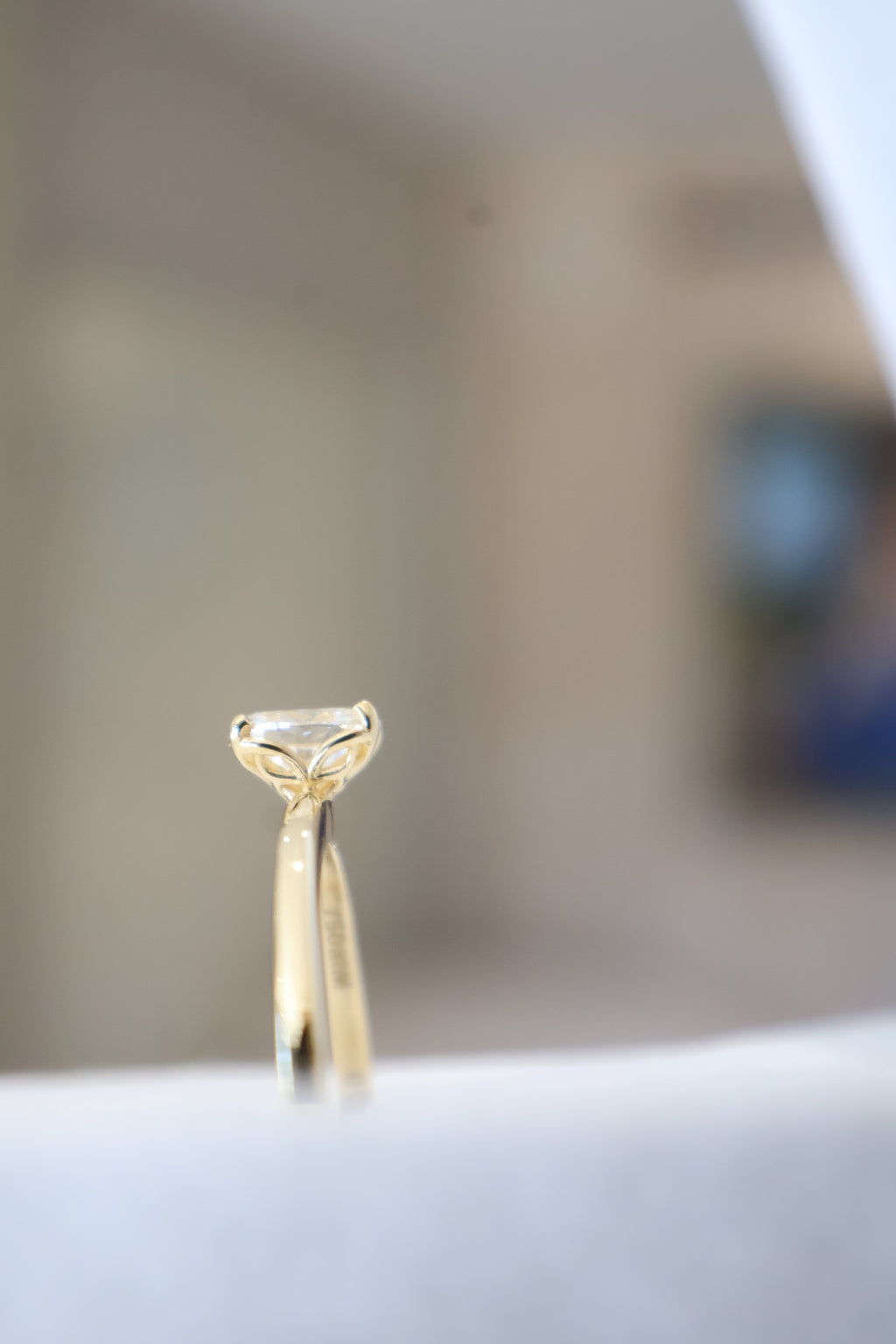 Solitário 0.40ct oval La Fleur