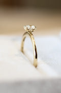 Solitário 0.40ct oval La Fleur