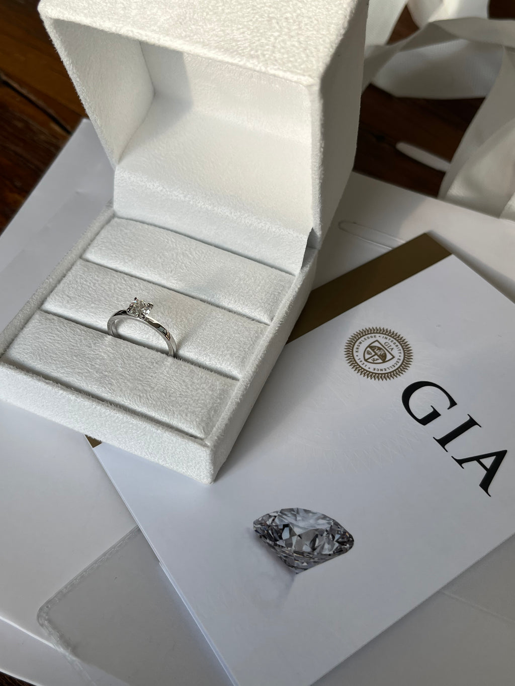 Solitário Quatre Griffes 0.70ct