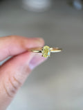 Solitário Fancy Yellow 0.60ct
