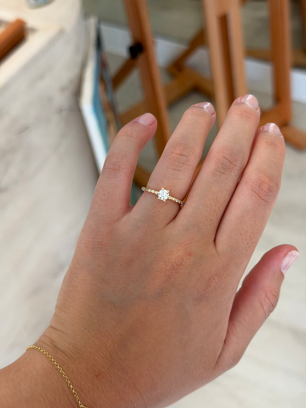Solitário Aurore 0.47ct