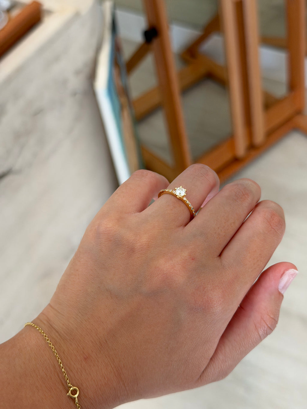 Solitário Aurore 0.47ct