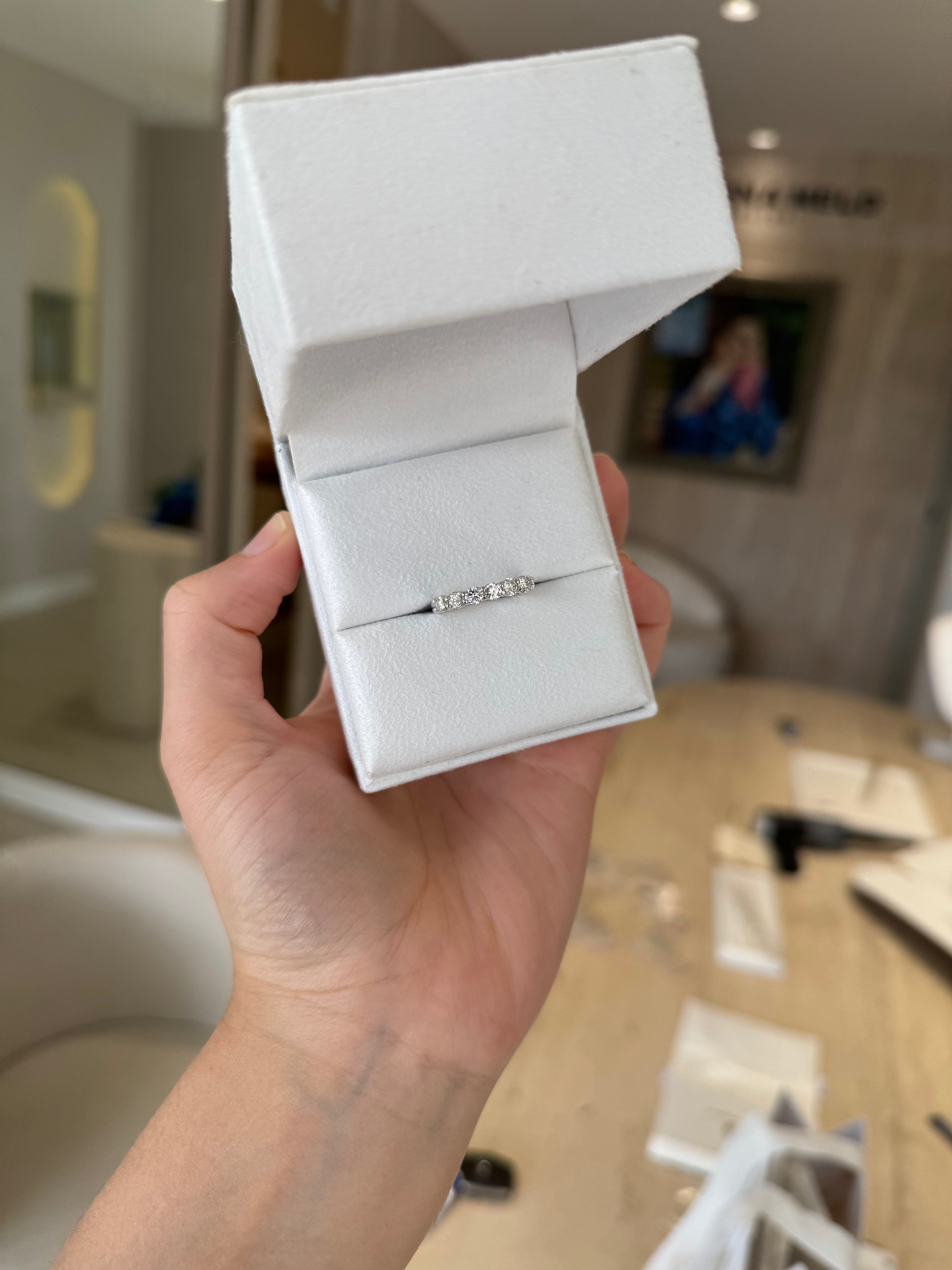 Meia Aliança de 1,05ct