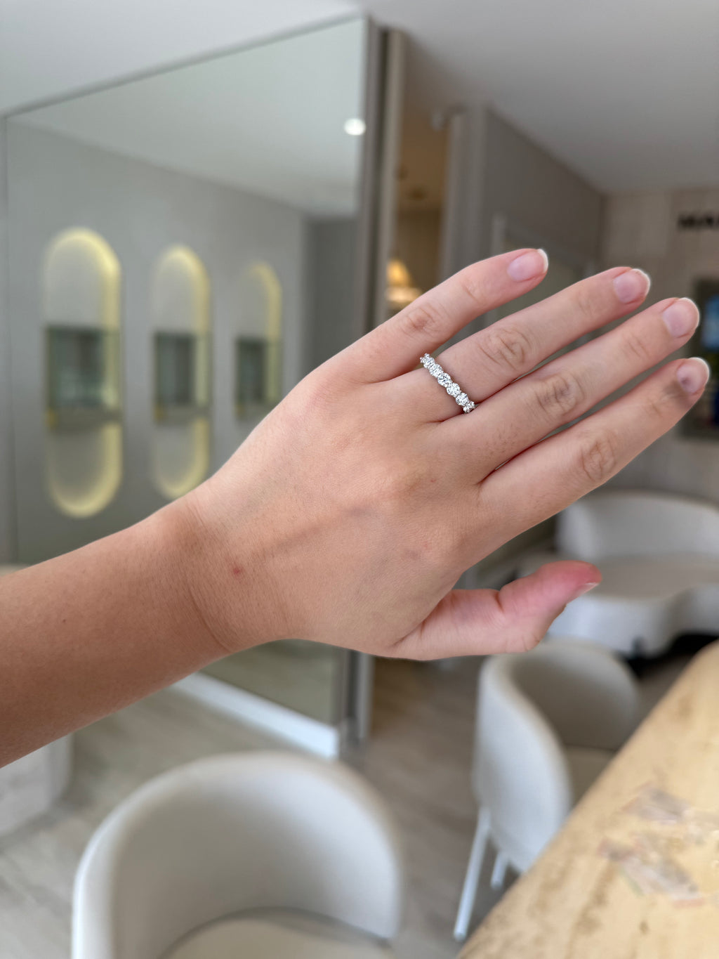 Meia Aliança de 1,05ct