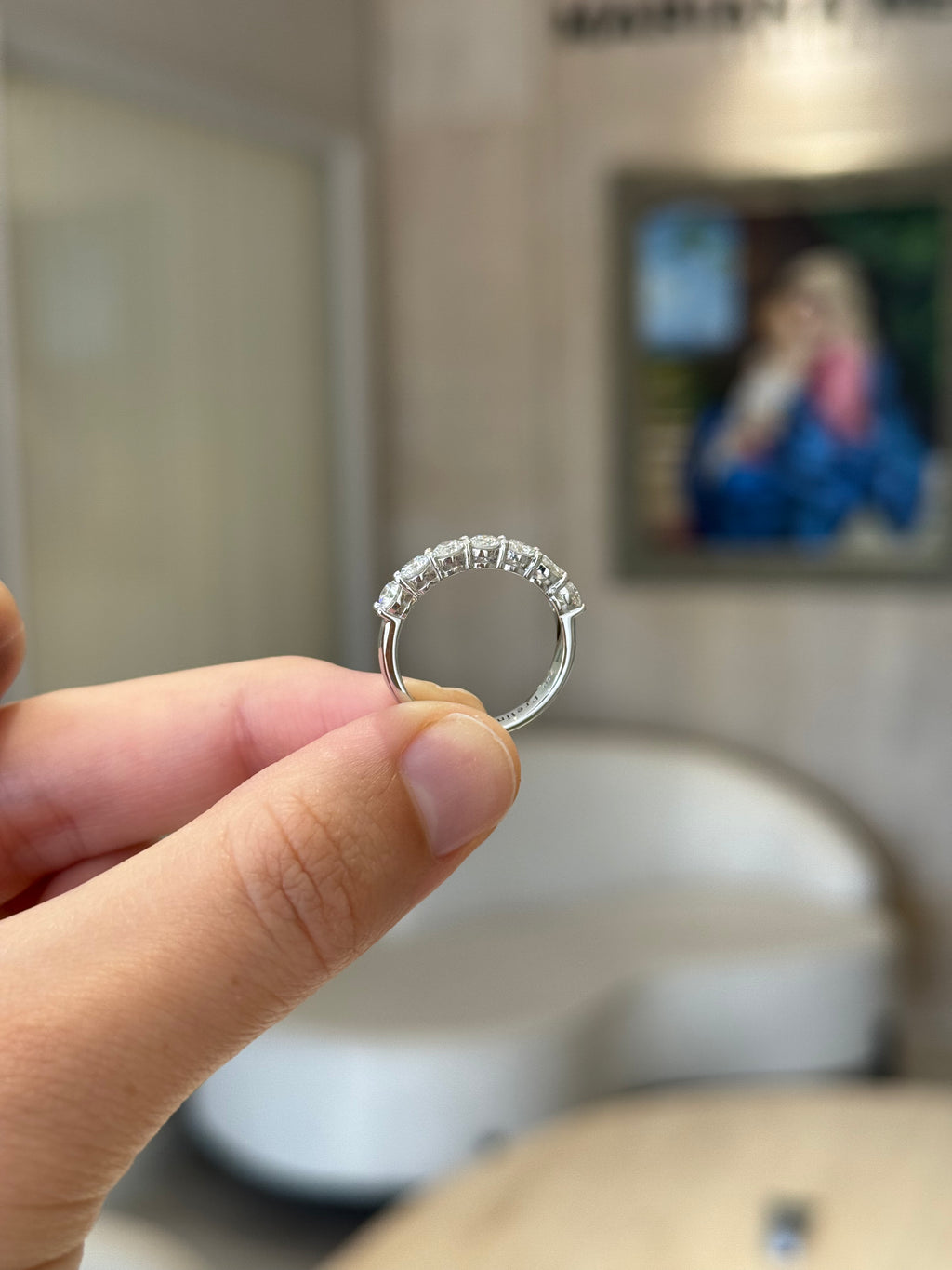 Meia Aliança de 1,05ct