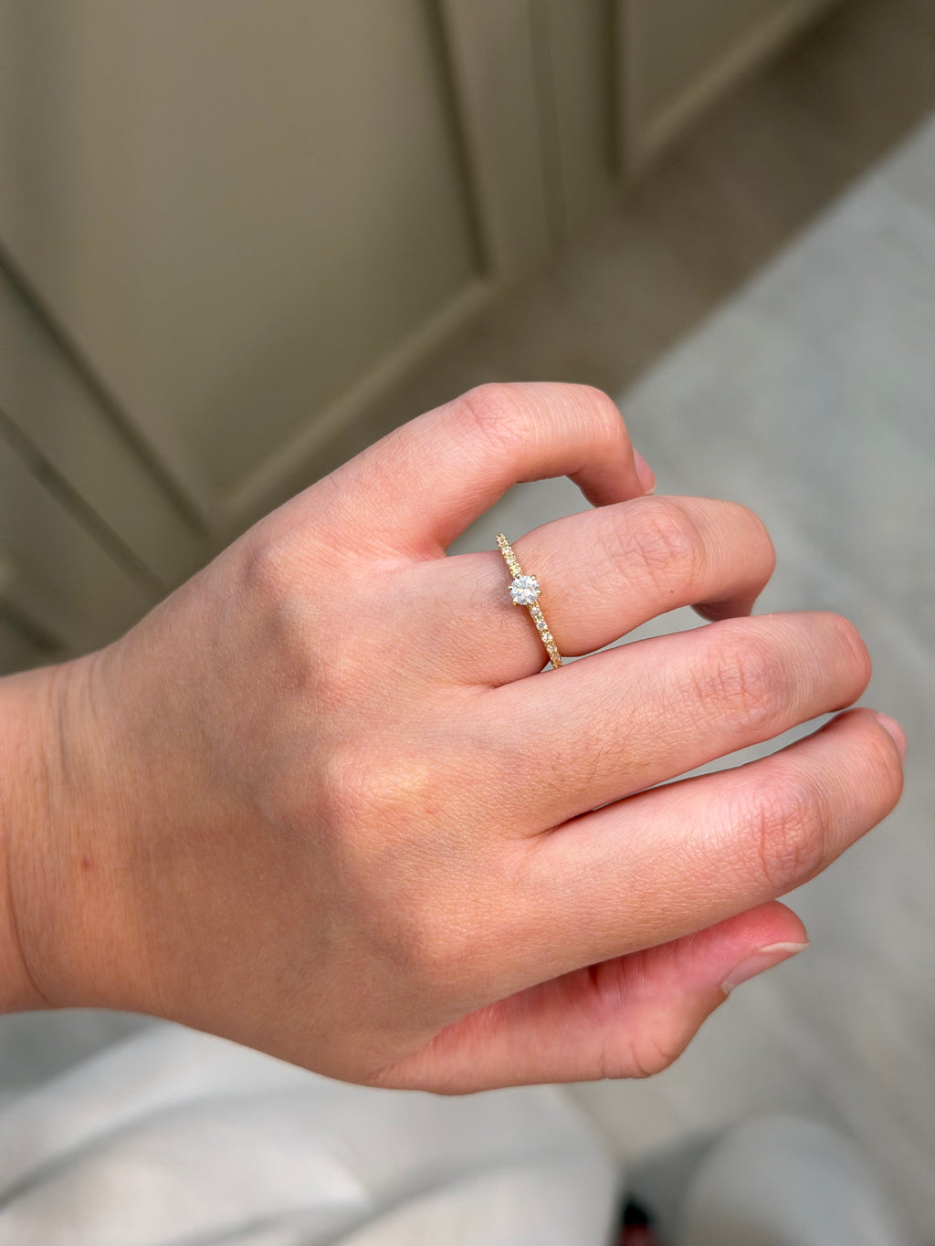 Solitário Clair 0.12ct