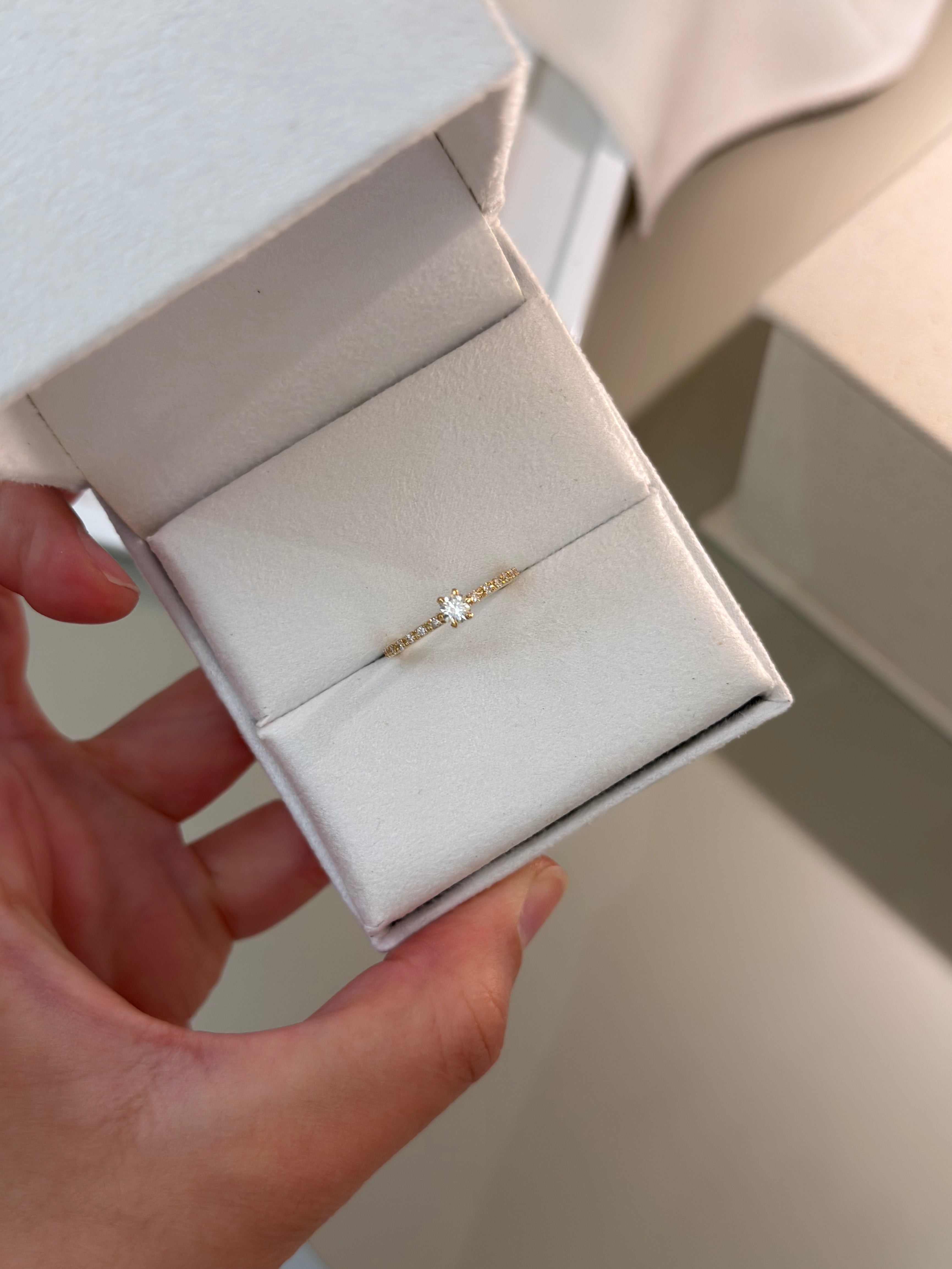 Solitário Clair 0.12ct