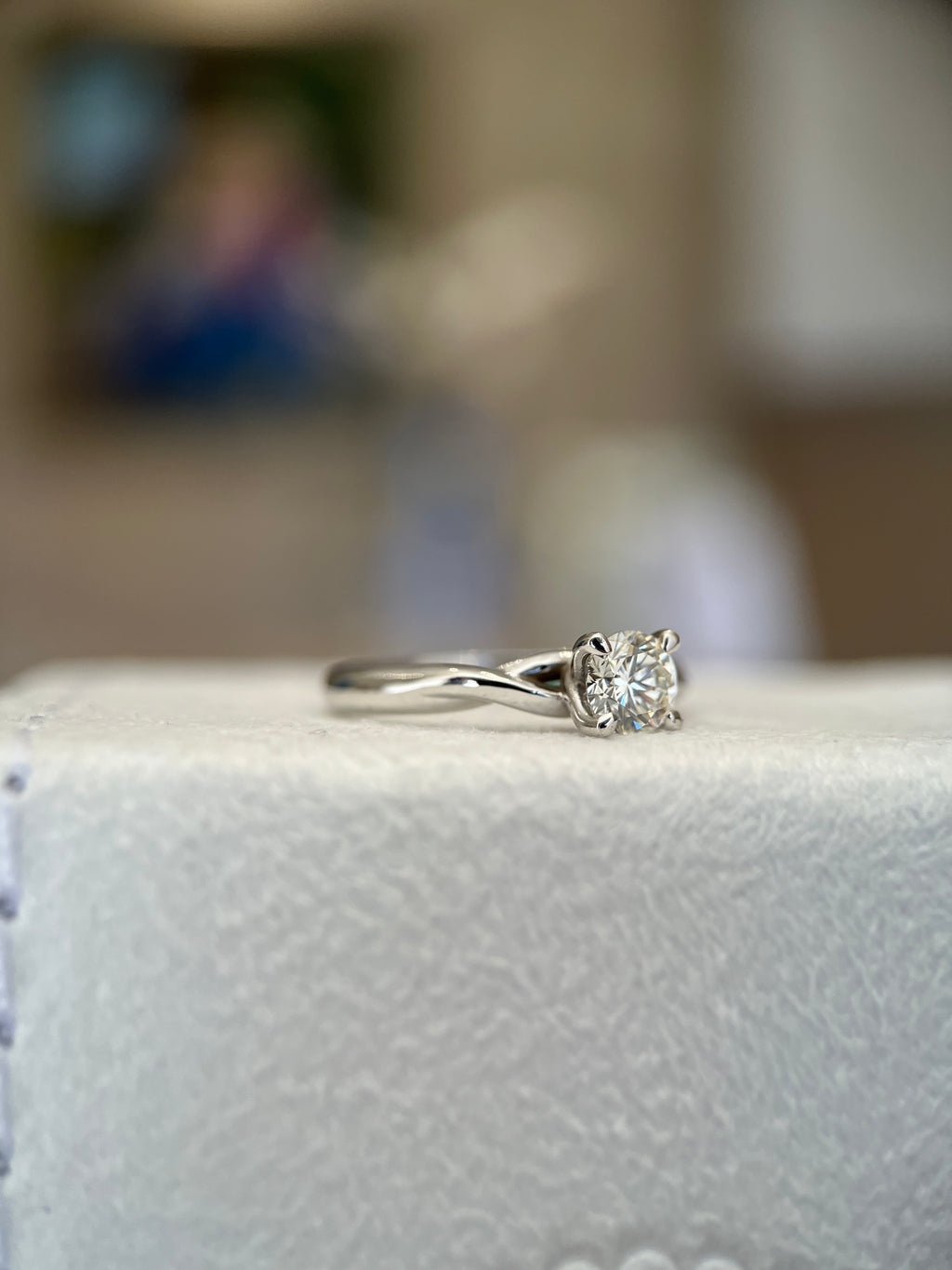 Anel Serenité 0.50ct redondo