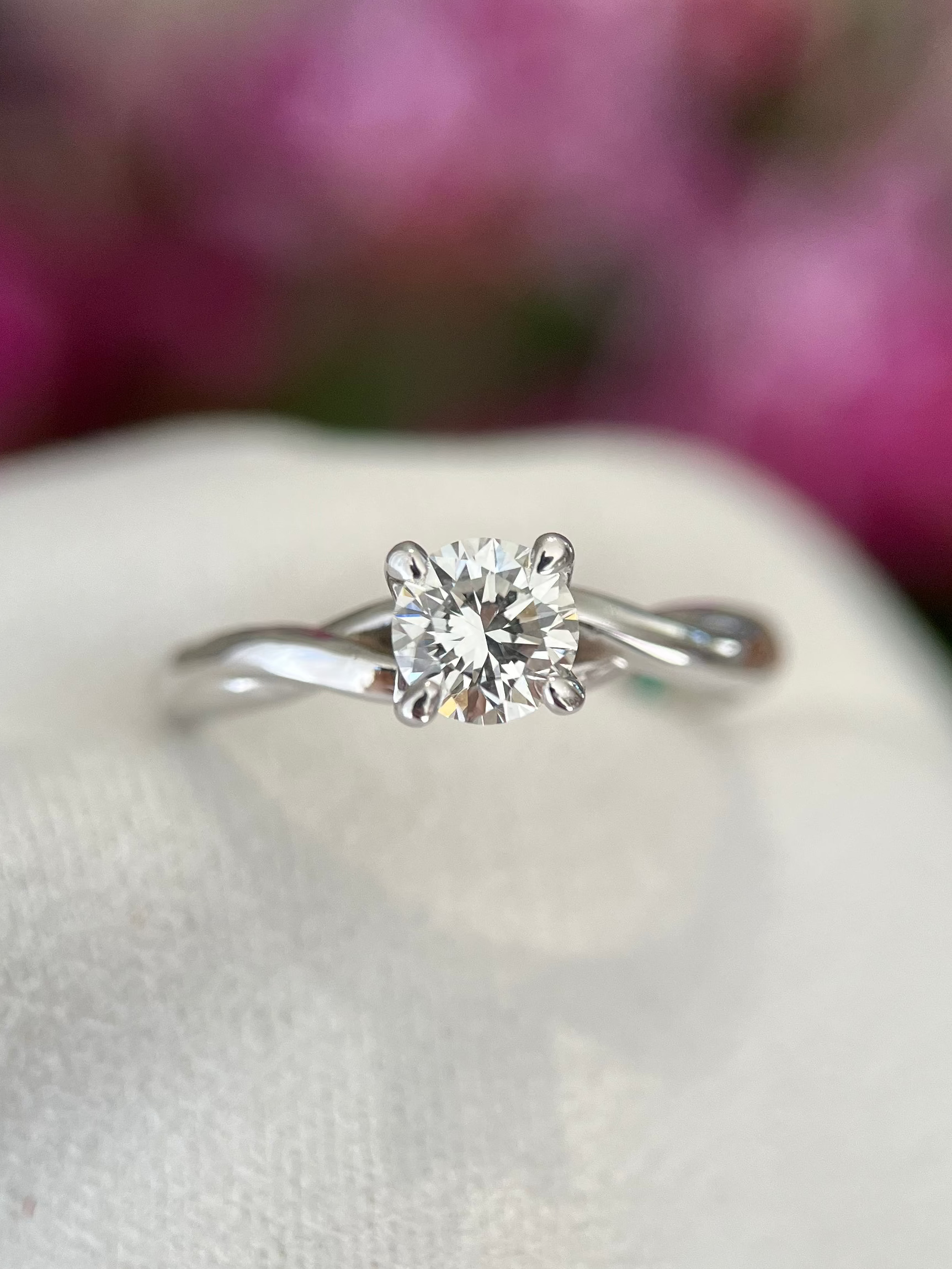 Anel Serenité 0.50ct redondo