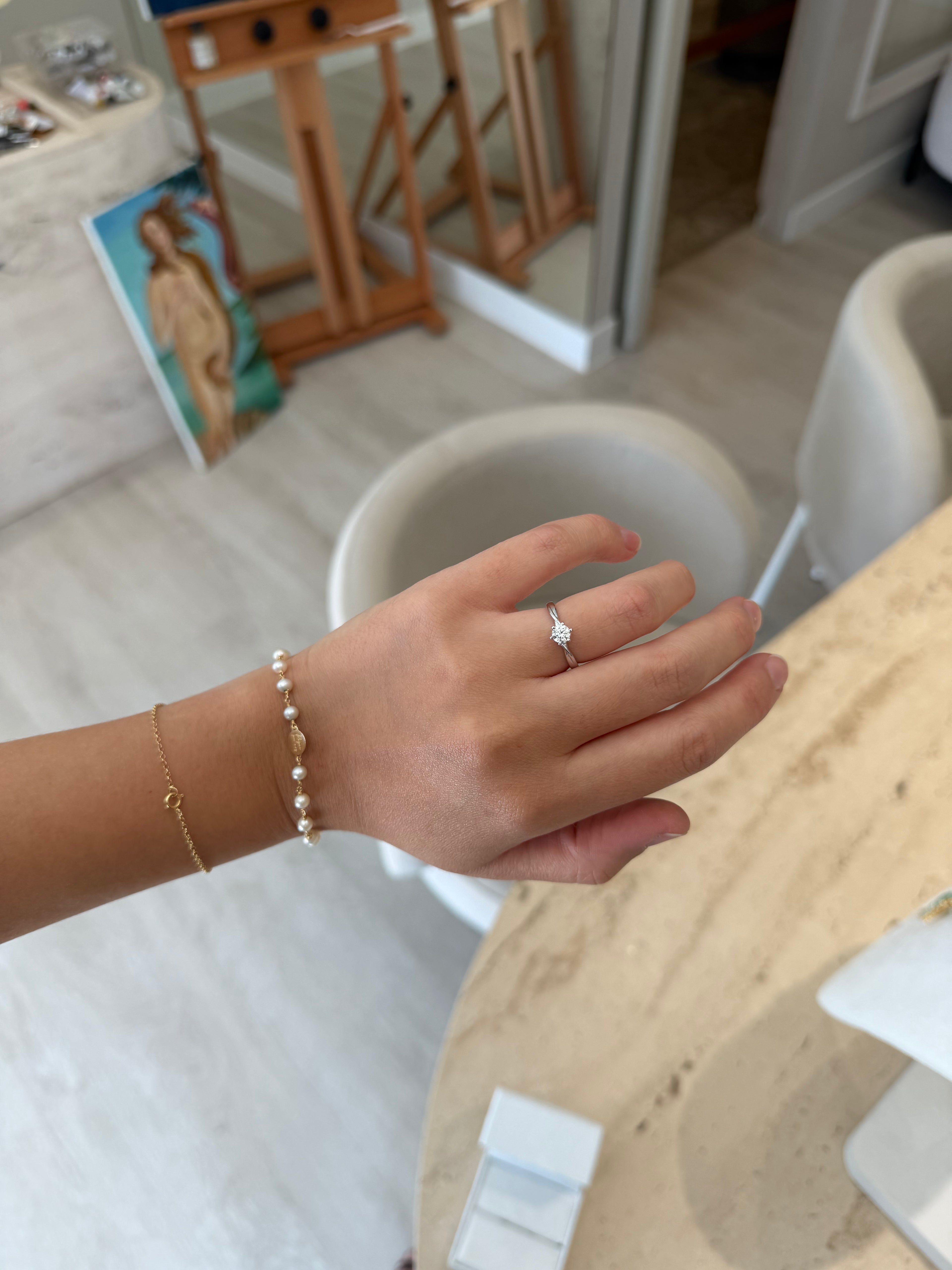 Solitário Serenité 0.35 ct