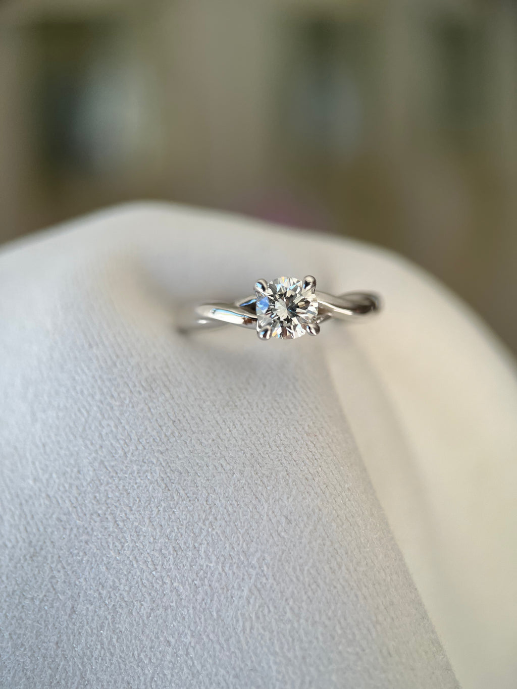 Anel Serenité 0.50ct redondo
