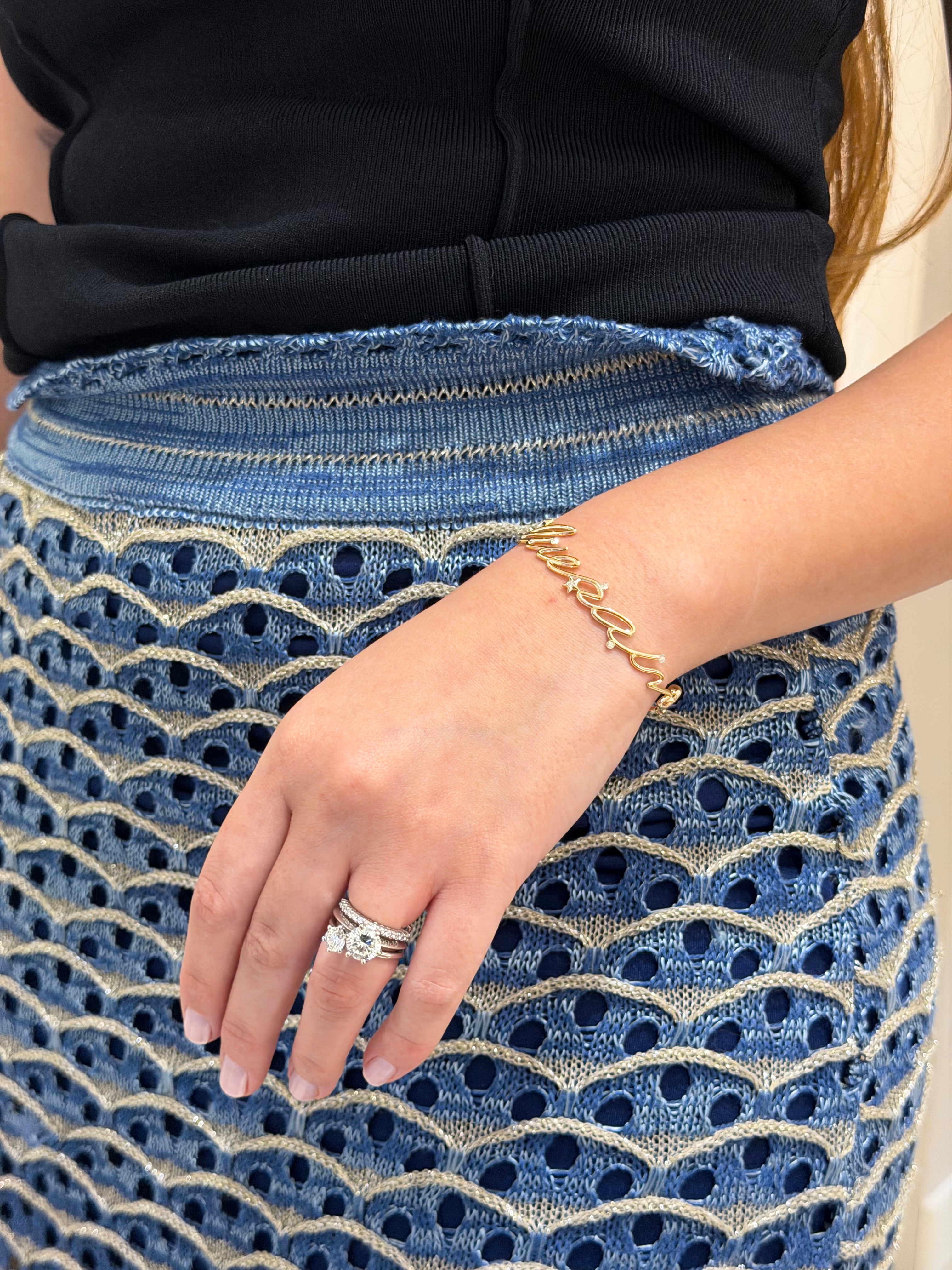 Bracelete Salve Rainha