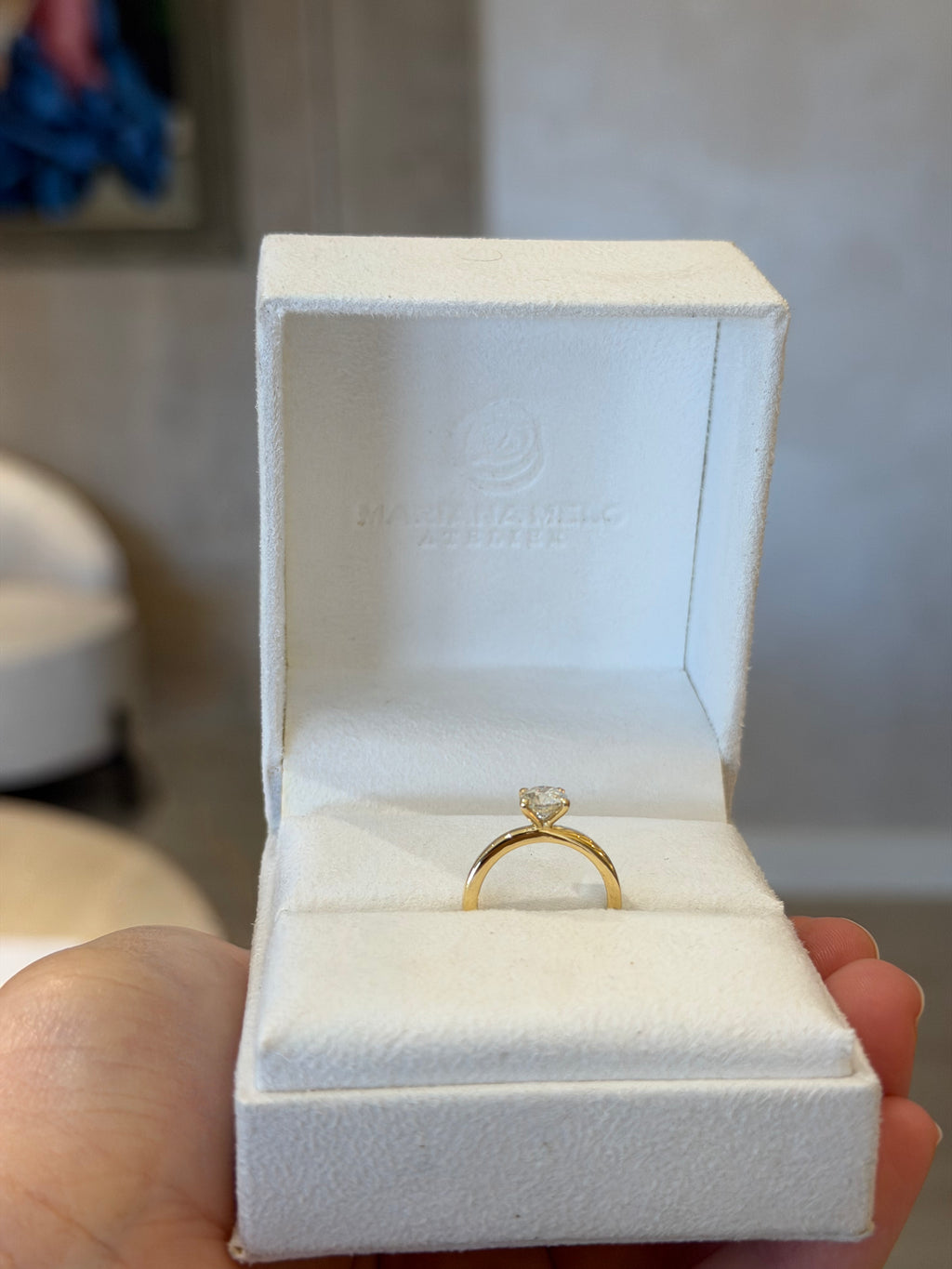 Solitário Quatre Griffes 0.70ct