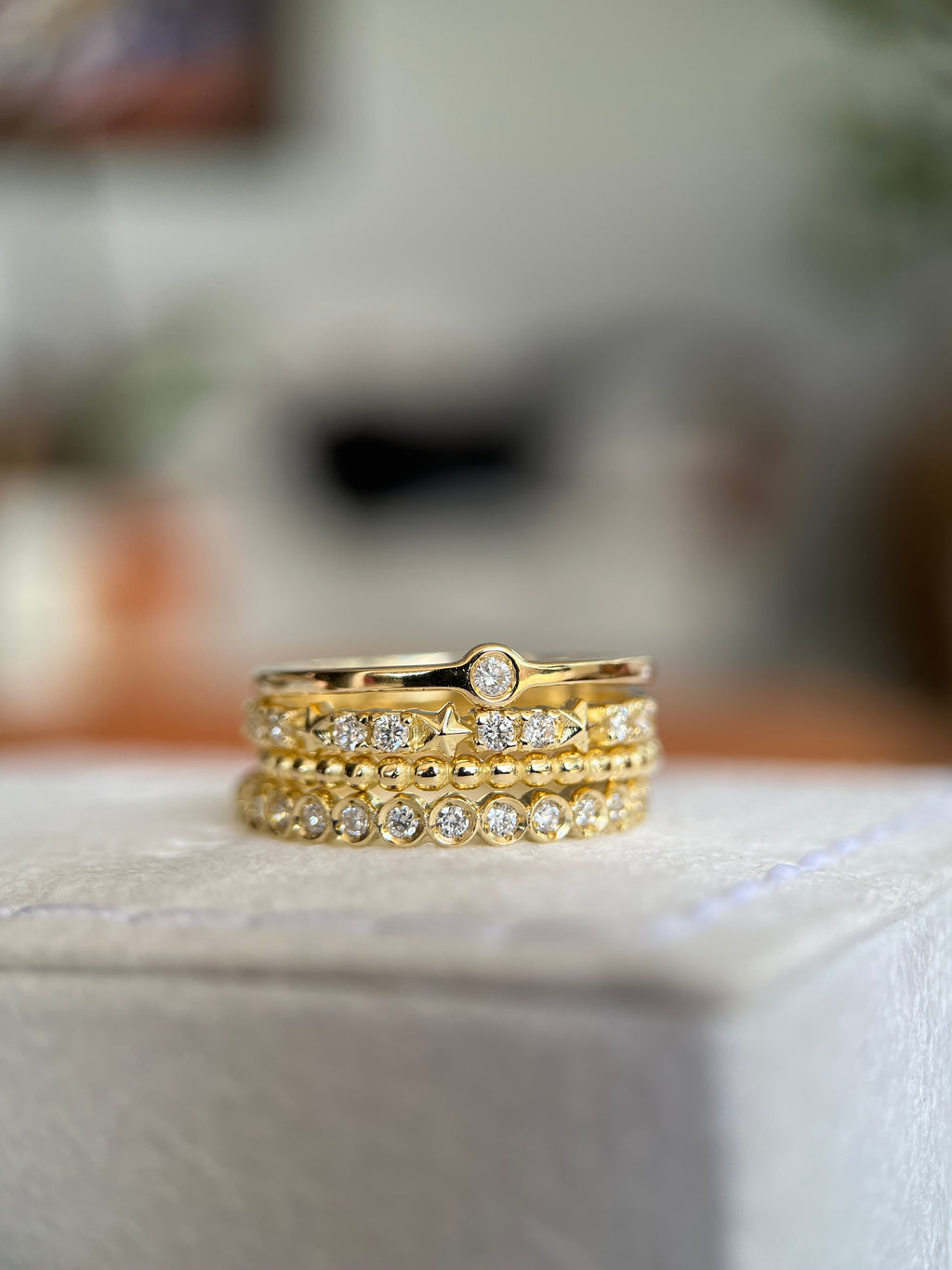 Stack ring Bague Petits Grains