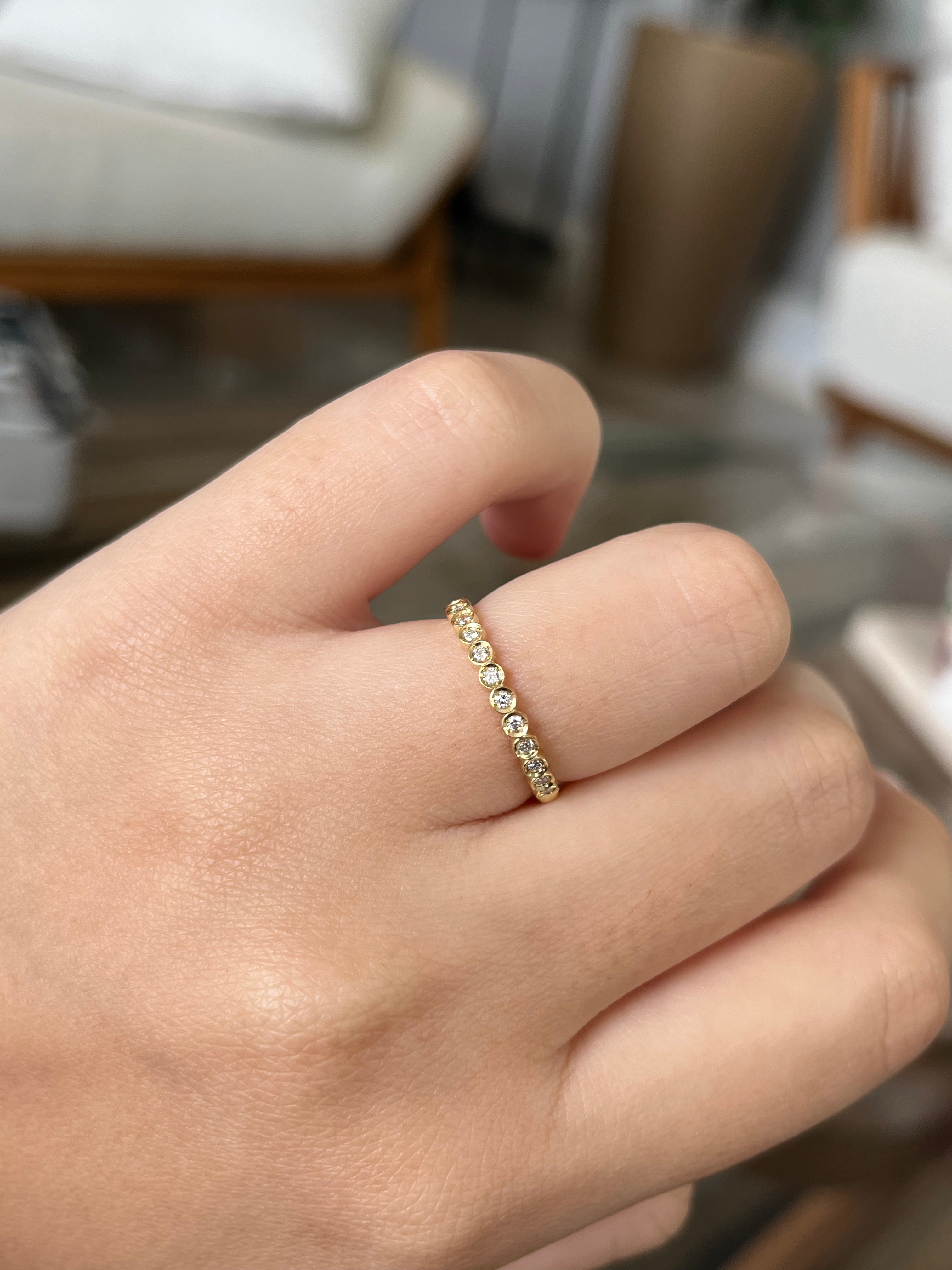 Bague Double diamantes