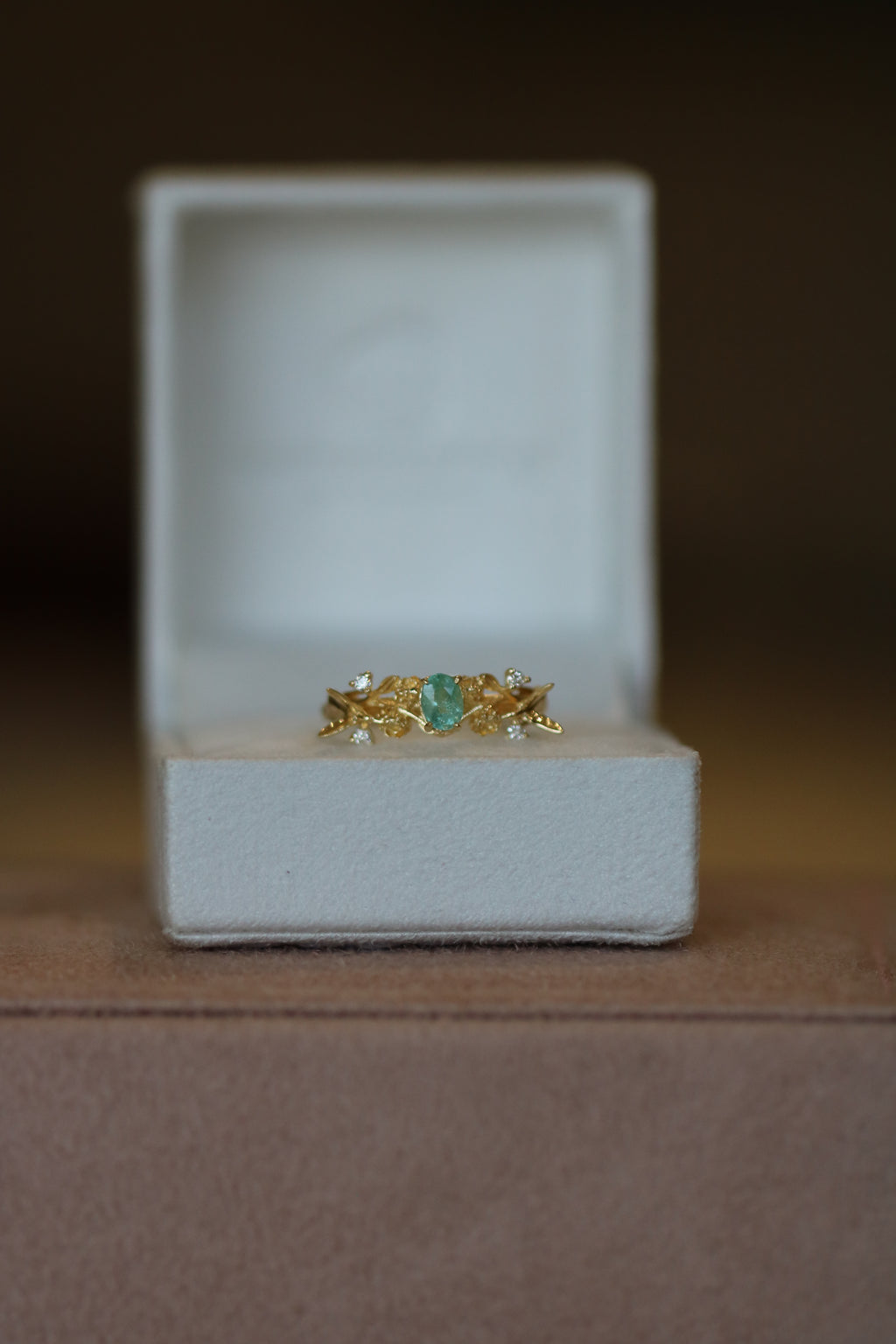 Anel Beija Flor com Turmalina Paraíba Petit