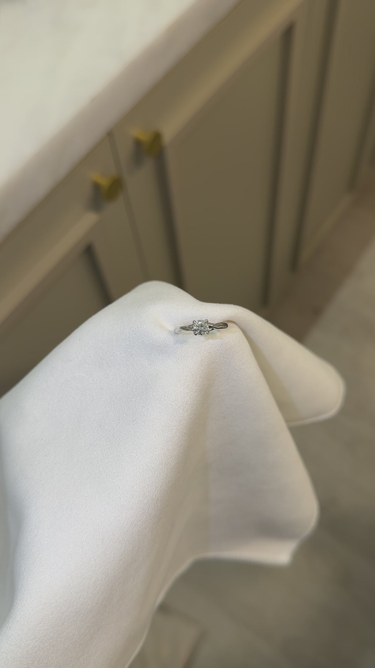Anel Serenité 0.50ct redondo