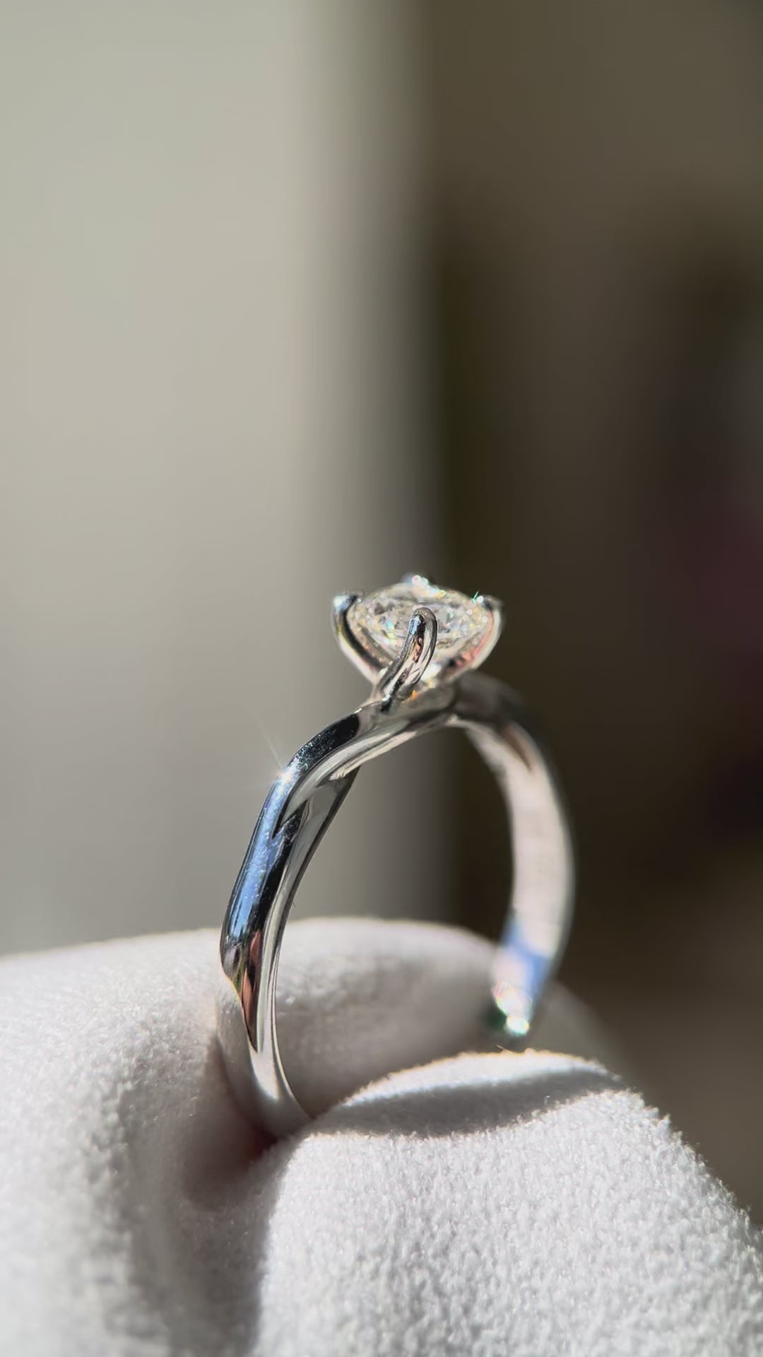 Anel Serenité 0.50ct redondo