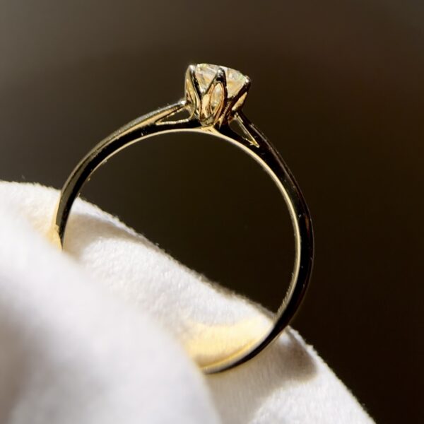 Anel Petale 0.35ct - Imagem 6