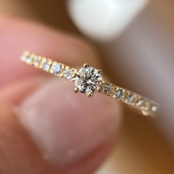 Solitário Clair 0.12ct