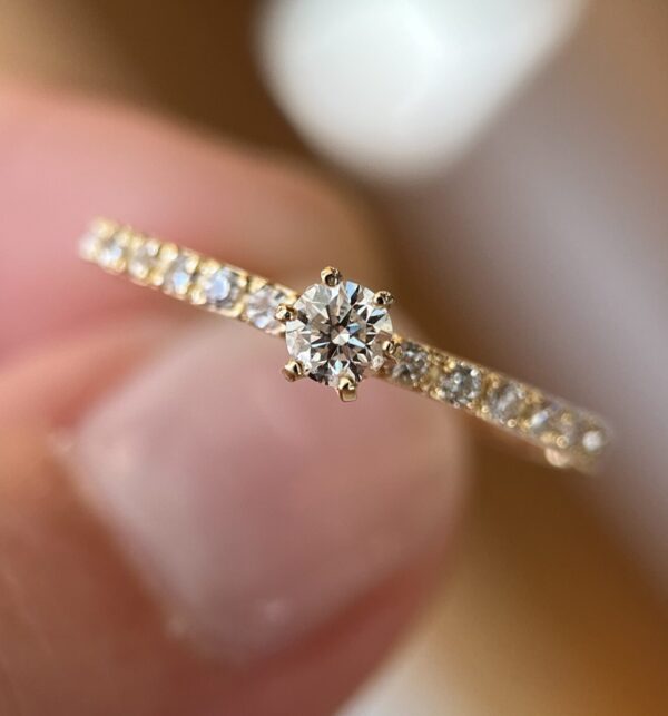 Solitário Clair 0.12ct