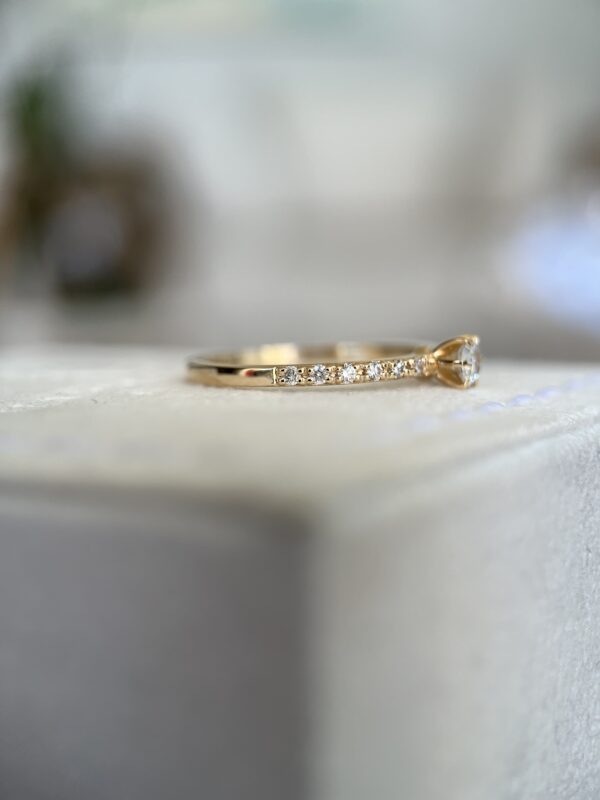 Solitário Clair 0.12ct - Imagem 13