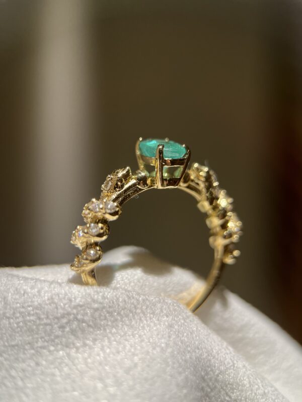 Anel Medicina Luxo 0.26ct - Imagem 10