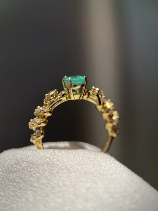 Anel Medicina Luxo 0.26ct - Imagem 8