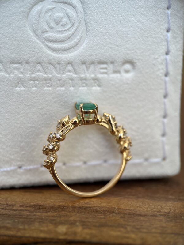 Anel Medicina Luxo 0.26ct - Imagem 5