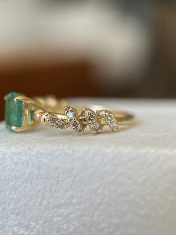 Anel Medicina Luxo 0.26ct - Imagem 4