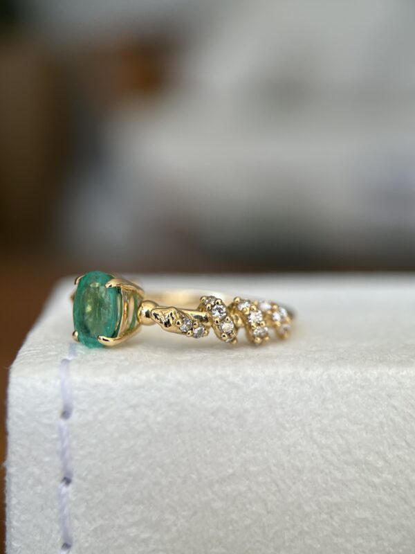 Anel Medicina Luxo 0.26ct - Imagem 2