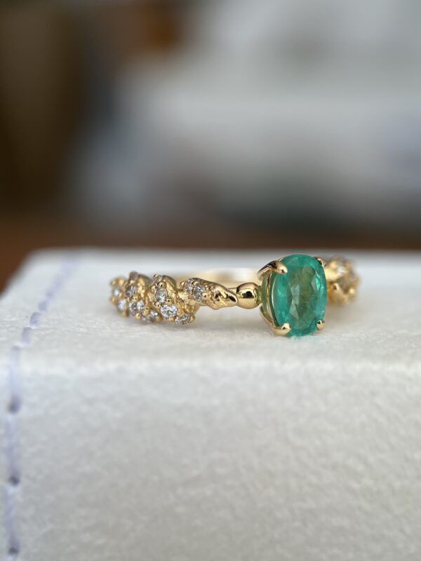Anel Medicina Luxo 0.26ct - Imagem 3