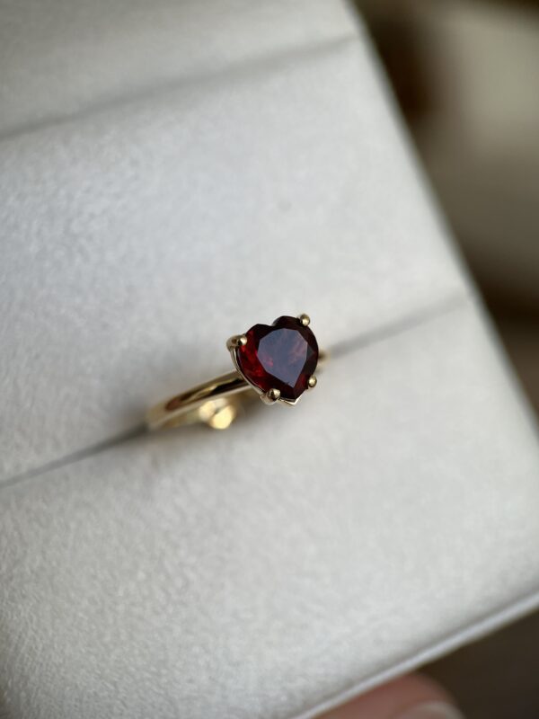 Anel Ruby Heart - Imagem 3