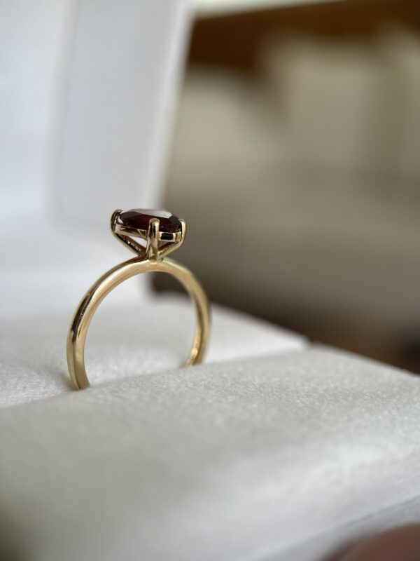 Anel Ruby Heart - Imagem 4