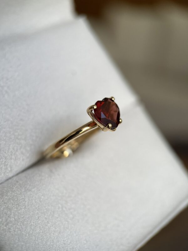 Anel Ruby Heart - Imagem 5