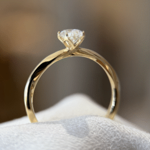 Solitário La Tulipe 0.50ct oval